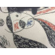 Joan Miro Litografia off set 56x76 cm certificat