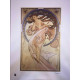 Alphonse Mucha litografia off set cm 50x70