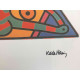 Litografická súprava Keith Haring certifikovaná 50x70 cm