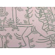 Keith Haring Litografia off set 50x70 cm certificat