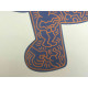 Keith Haring Litografia off set 50x70 cm certificat