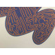 Keith Haring Litografia off set 50x70 cm certificat