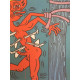 Keith Haring Litografia off set cm 50x70  certificata