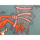 Keith Haring Litografia off set cm 50x70  certificata