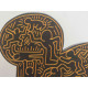Keith Haring Lithografie off set 50x70 cm gecertificeerd