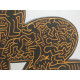 Keith Haring Lithografie off set 50x70 cm gecertificeerd