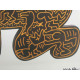 Keith Haring Lithografie off set 50x70 cm gecertificeerd