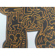 Keith Haring Lithografie off set 50x70 cm gecertificeerd