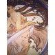 Alphonse Mucha litografia off set cm 50x70