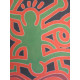 Keith Haring Litografía off set 50x70 cm certificada