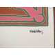 Keith Haring Lithograph off set 50x70 cm certified
