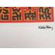 Keith Haring Lithographie Offset 50x70 cm zertifiziert