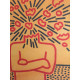 Keith Haring 50x70 cm-ko litografia-sorta ziurtatua