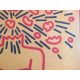 Keith Haring 50x70 cm-ko litografia-sorta ziurtatua