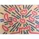 Keith Haring 50x70 cm-ko litografia-sorta ziurtatua