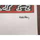 Litografická súprava Keith Haring certifikovaná 50x70 cm