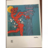 Keith Haring Litografía off set 50x70 cm certificada