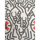 Keith Haring Lithographie hors set 50x70 cm certifiée