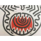 Keith Haring Lithographie hors set 50x70 cm certifiée
