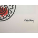 Keith Haring Lithographie hors set 50x70 cm certifiée