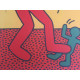 Litografická sada Keith Haring s certifikací 50x70 cm