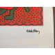 Litografická sada Keith Haring s certifikací 50x70 cm