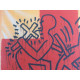 Keith Haring Lithograph off set 50x70 cm certified