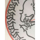 Set de litografia Keith Haring 50x70 cm certificat