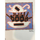 Litografia Keith Haring off set 50x70 cm certificada