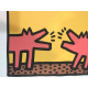 Litografická súprava Keith Haring certifikovaná 50x70 cm