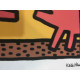 Litografická súprava Keith Haring certifikovaná 50x70 cm