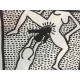 Keith Haring Litografía off set 50x70 cm certificada