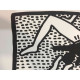 Keith Haring Litografía off set 50x70 cm certificada