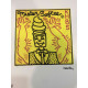 Keith Haring Lithograph off set 50x70 cm certified