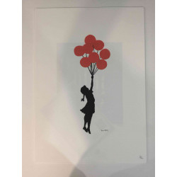 Banksy Lithograph off set 50x70 cm POW edition
