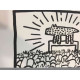 Keith Haring Lithograph off set 50x70 cm certified