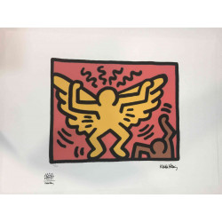 Set de litografía Keith Haring 50x70 cm certificado