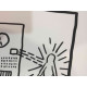 Keith Haring Litografia off set 50x70 cm certificat
