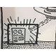 Keith Haring Litografia off set 50x70 cm certificat