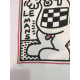 Keith Haring Litografia off set 50x70 cm certificat