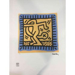 Set de litografia Keith Haring 50x70 cm certificat
