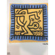 Set de litografia Keith Haring 50x70 cm certificat