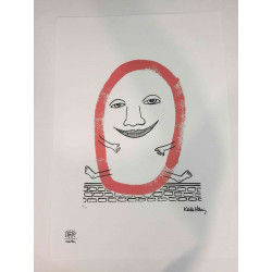 Keith Haring Litografia off set cm 50x70  certificata