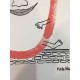 Keith Haring Litografia off set 50x70 cm certificat