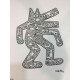 Keith Haring Litografía off set 50x70 cm certificada