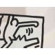 Keith Haring Lithographie Offset 50x70 cm zertifiziert