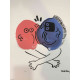 Keith Haring Lithographie hors set 50x70 cm certifiée