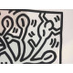 Keith Haring Litografía off set 50x70 cm certificada
