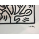 Keith Haring Litografía off set 50x70 cm certificada