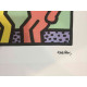 Set de litografía Keith Haring 50x70 cm certificado